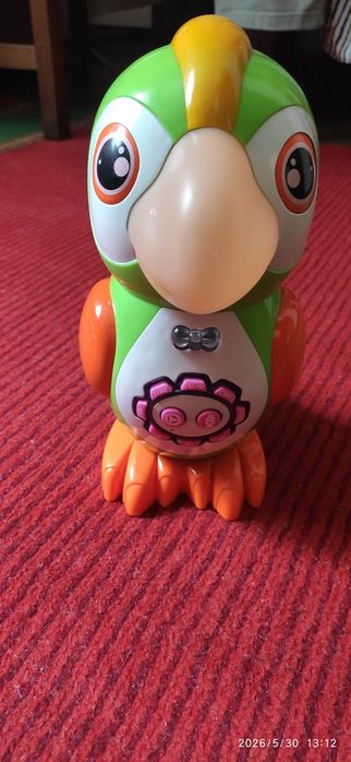 Интерактивная игрушка говорящий попугай