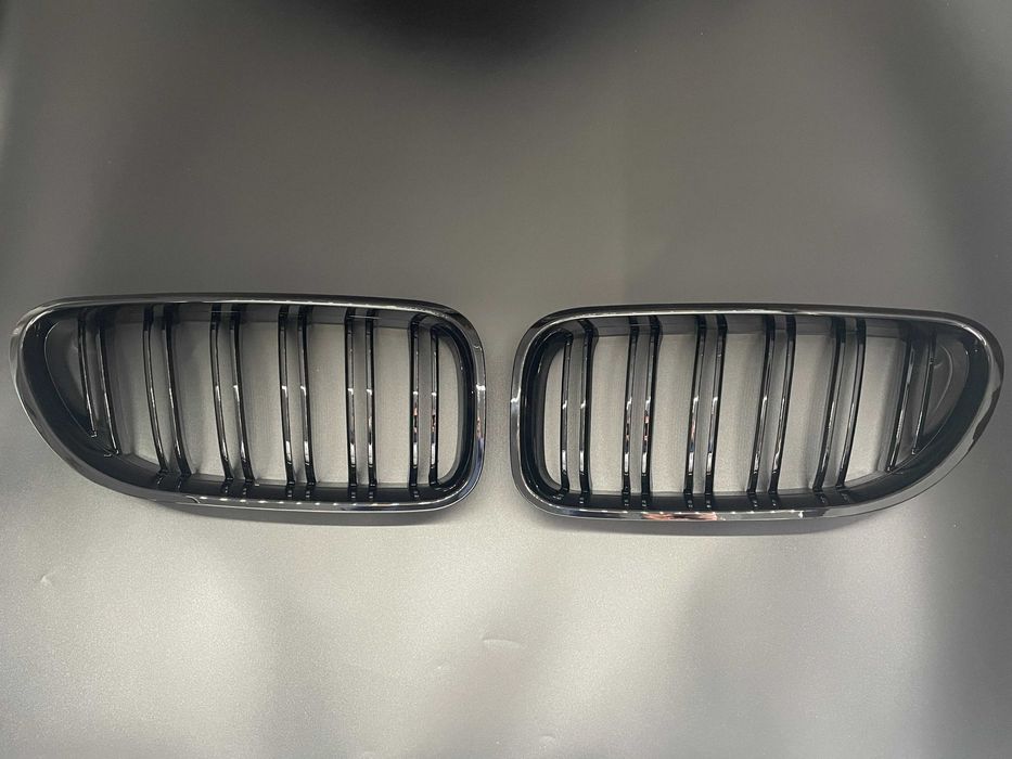 Grila dubla neagra compatibila BMW F06 F12 Seria 6