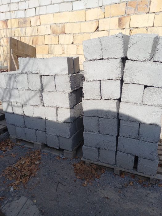 Шлакоблоки новые