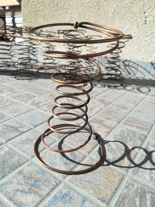 Големи винтидж пружини за декорация, арт проекти, шаби шик