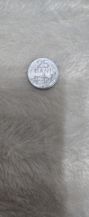 Moneda 25BANI 1982 + bancnote