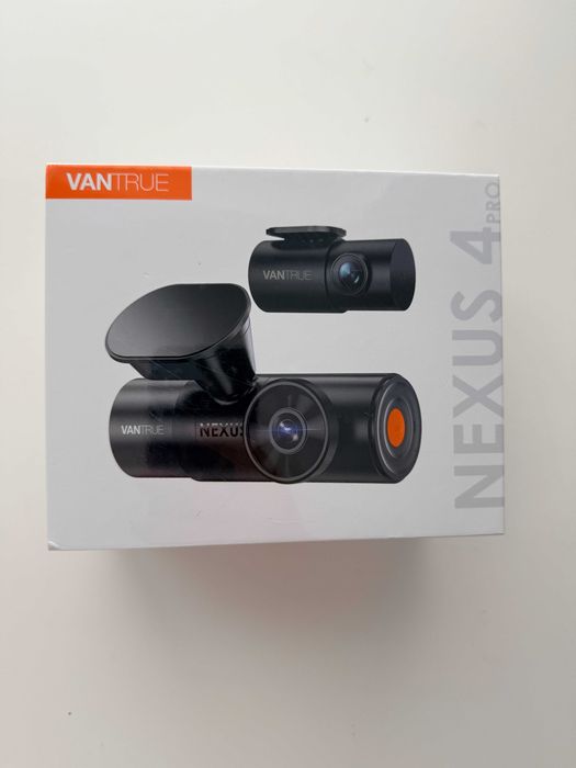 Camera auto Vantrue N4 Pro, 4K, GPS, HDR, IR, WI-FI, 3 obiective (fata, interior, spate), slot microSD, control vocal, mod parcare 24/7, Nexus 4 Pro