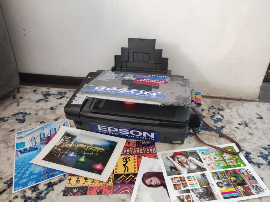 Epson L 7300 FuL HD rangli tezkor 3 tasi birda Kopiya.Skaner.Printerli