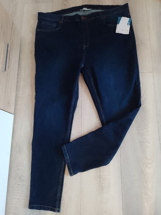 Blugi denim ușor elastici 99% bumbac mărime 50/52