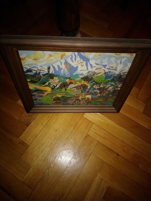 Картина "Алпийски пейзаж".
