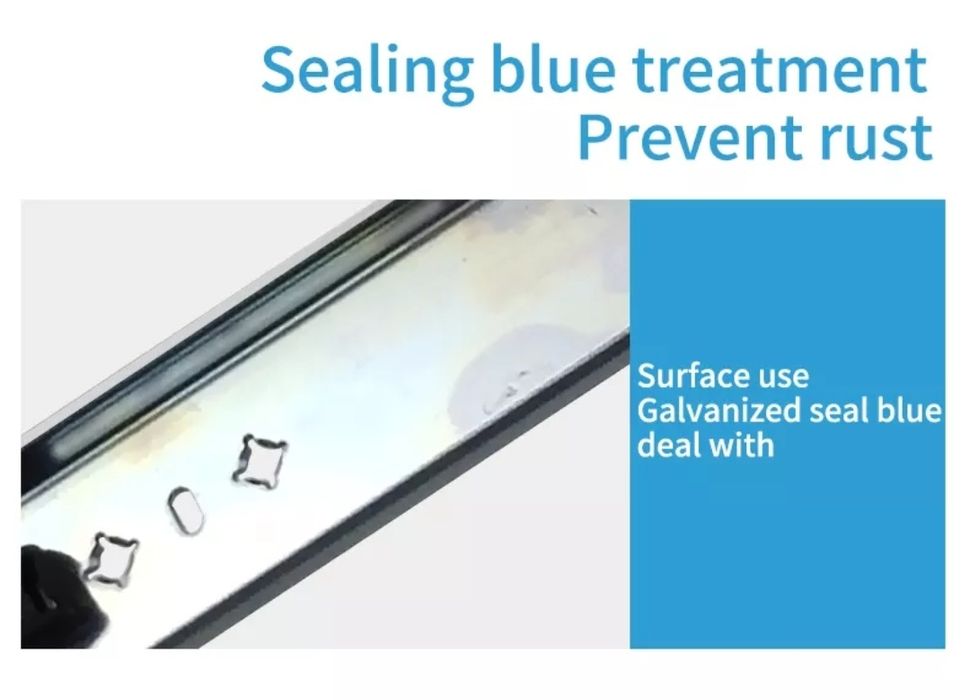 Телескопични водачи до 120 кг за чекмеджета подсилени 1 метър/95 см.