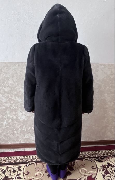 Норковая шуба, графит