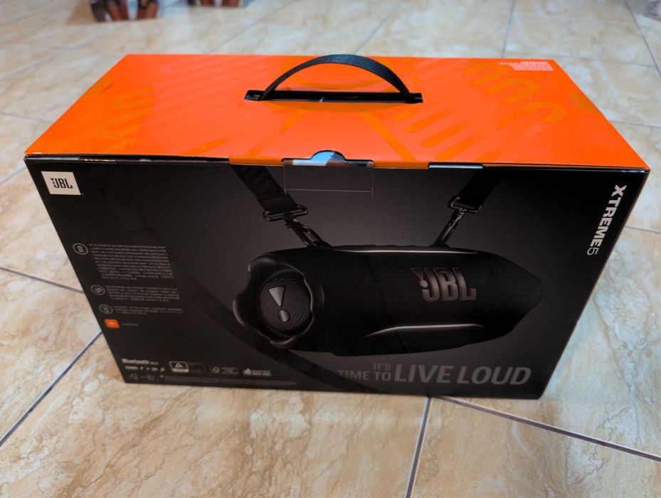 Boxa Portabila JBL Xtreme 5 - Noua in Cutie, Negru/Albastru, La mai multe bucati, pretul scade
