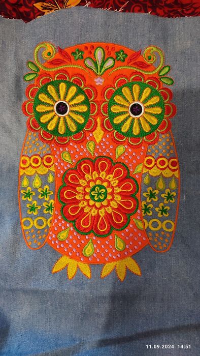 Машинная вышивка