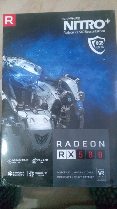 RX580 8gb зелёная