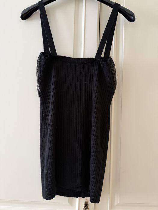 Топ черный Moschino