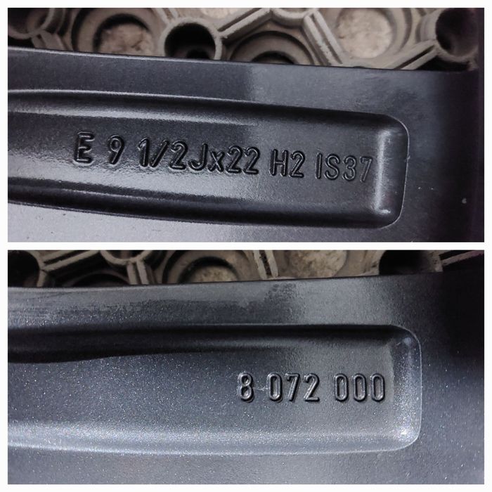 o janta 22 orig bmw x5 g05 / x6 g06 / x7 g07 individual 746 9,5J 10,5j