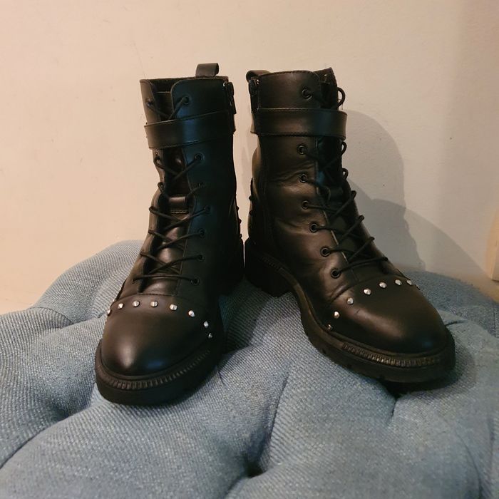 Топли боти с натурална кожа