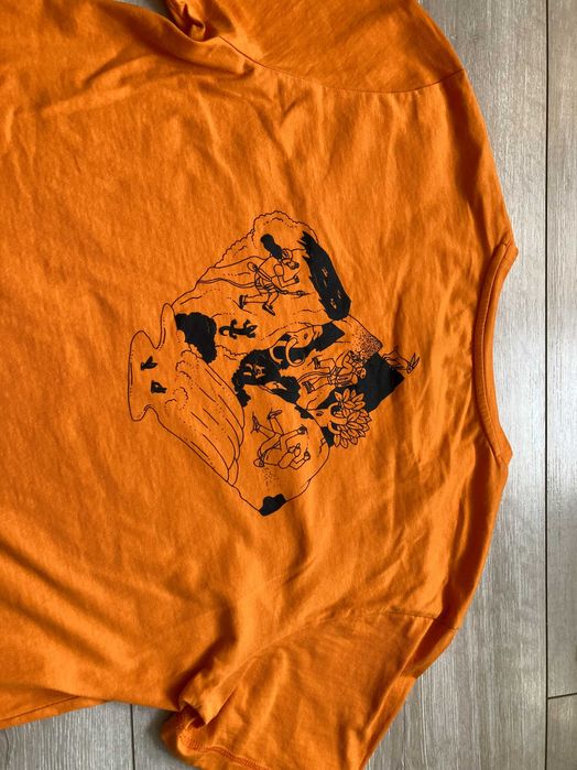 Mammut Massone Crag T-Shirt Dark Tangerine мъжка тениска размер XL