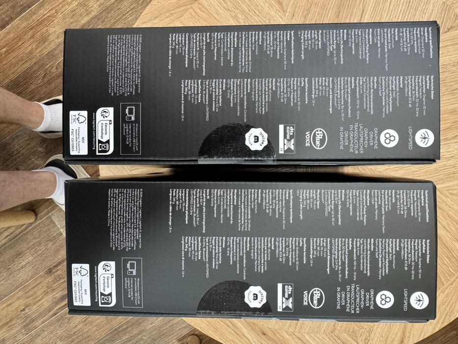 Игровые наушники Logitech
