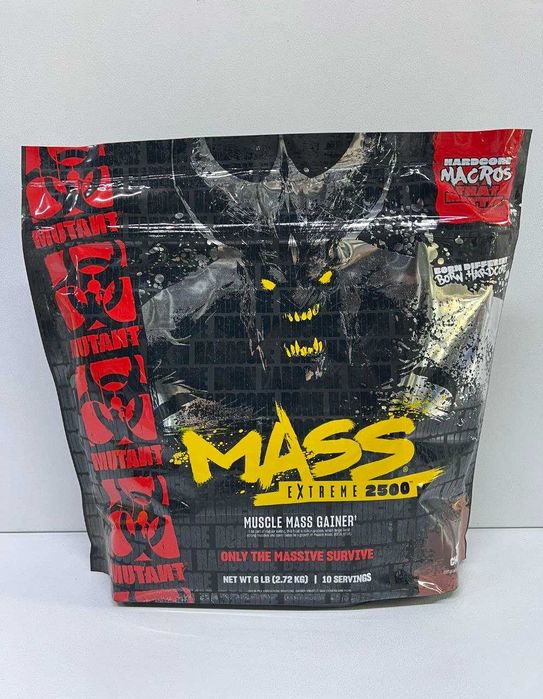Mutant Mass Extreme 2500 Muscle Mass Gainer 2.72kg