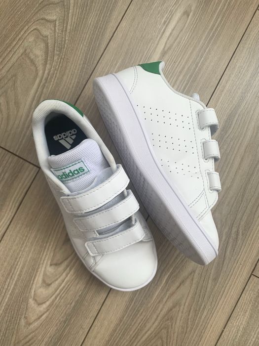 Кожени бели кецове Adidas Адидас