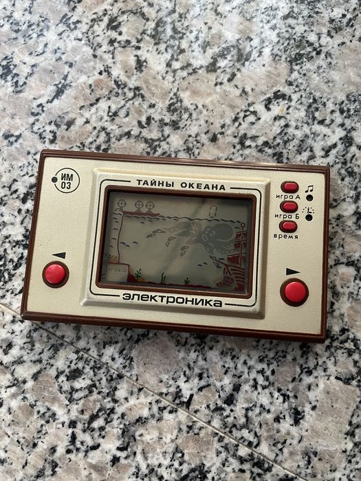 Consola joc rusesc Elektronika IM-03 Secret of the Ocean Joc Sovietic