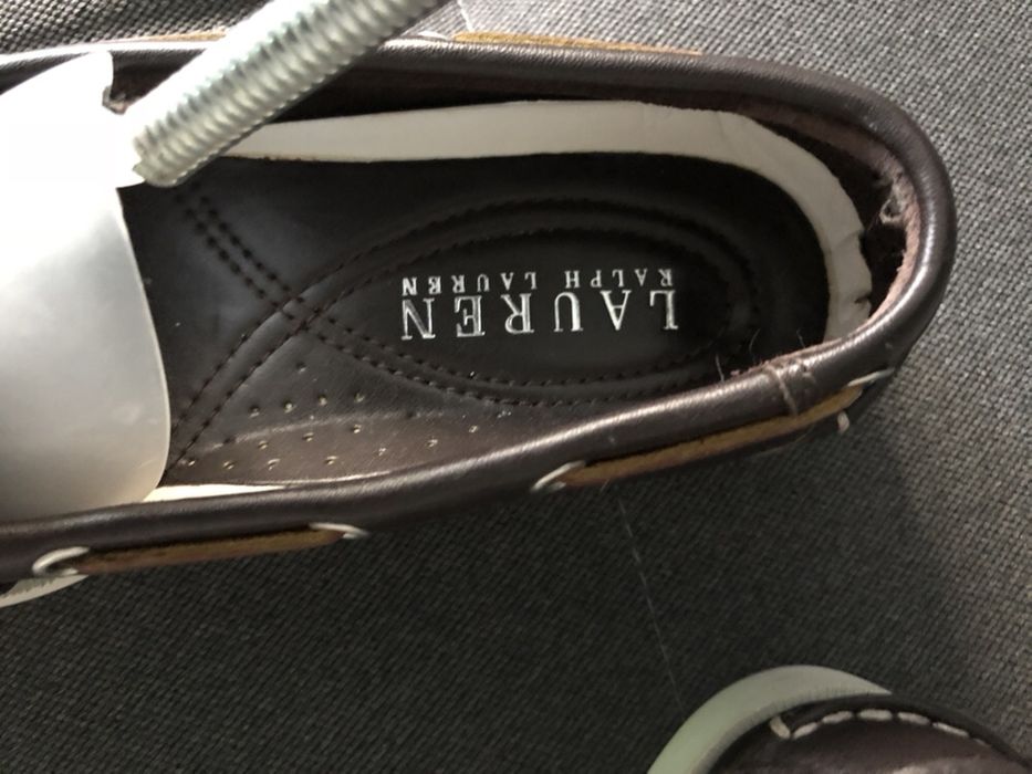 Mocasini Ralph Lauren originali din piele naturala