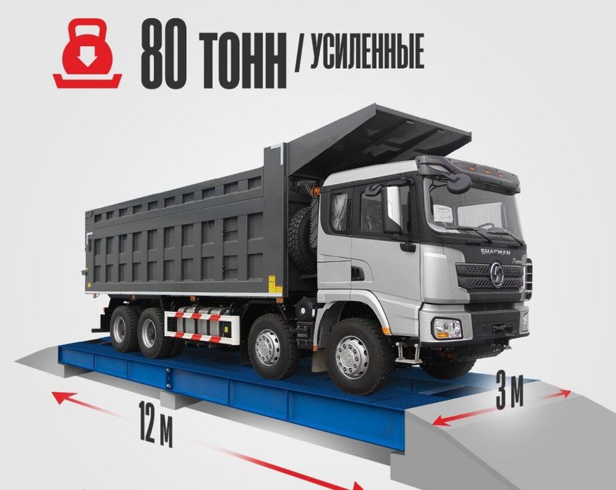 Автомобильные весы до 100 тонн.
