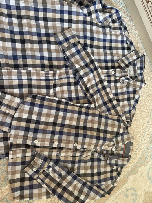 Парные рубашки отец и сын