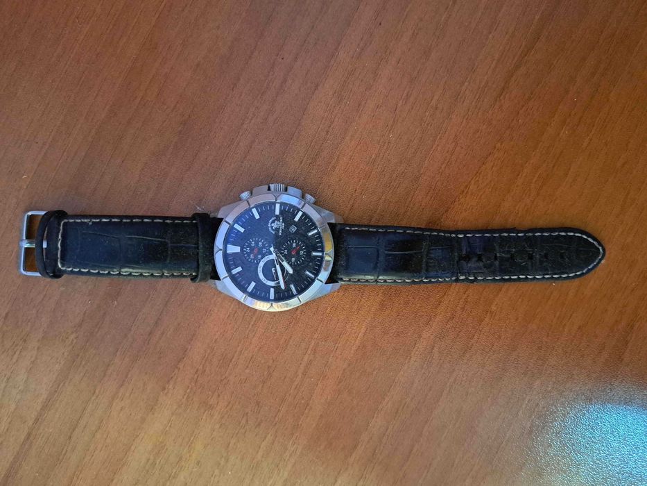 Часовник Polo-Santa Barbara- Кожена каишка