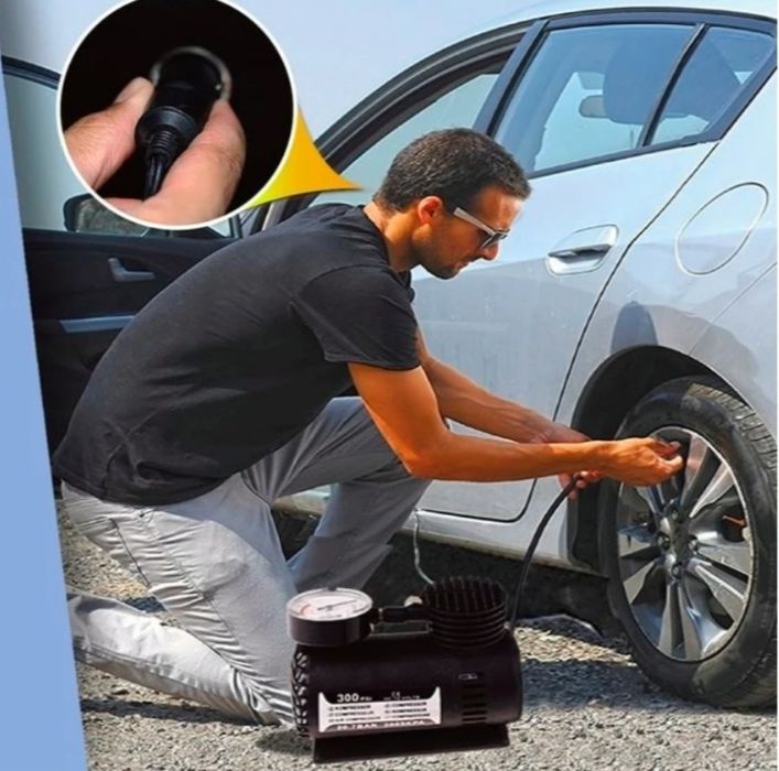 Въздушен компресор Електрическа помпа за автомобил 12V