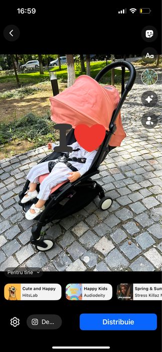 Carucior Yoyo Babyzen 2 fetite