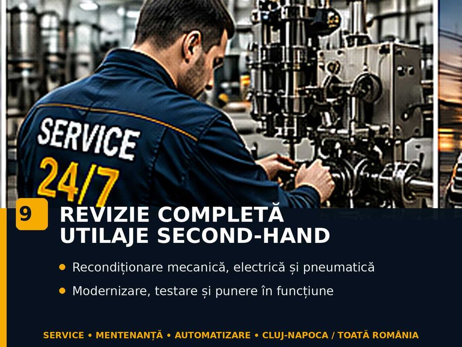 Expert Fabrici de Pâine: Cuptoare, Malaxoare, Linii, Automatizări, Electronică și Revizii Complete Utilaje Second-Hand