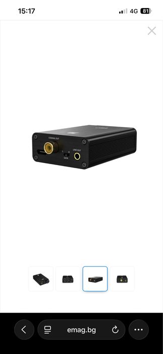 Fiio E10K Dac предусилвател