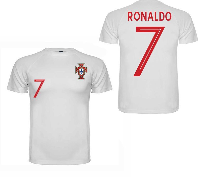ФЕН тениски Portugal РОНАЛДО CR7 RONALDO с ИМЕ по избор - 3 цвята!