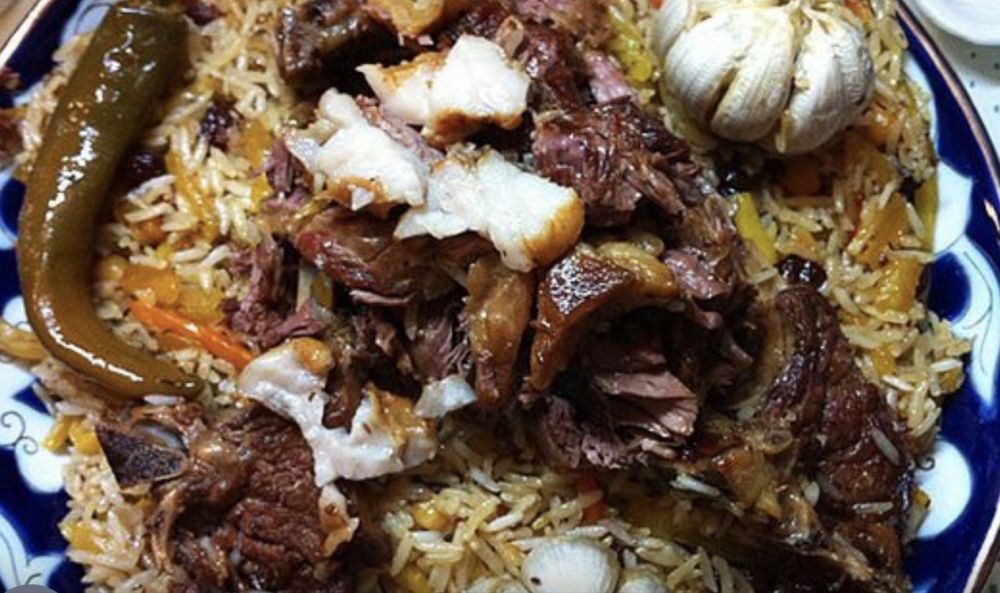 Плов на саказ Сарыагаш