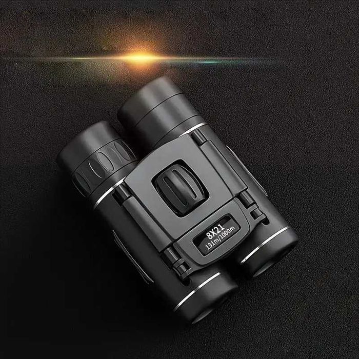 Binoclu cu zoom HD de 8x21 131m/1000m turism camping vanatoare pescuit 1000m husa snur carpa Binoclu armata verde 20 lei