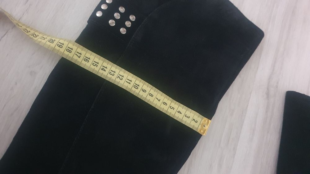 Cizme piele întoarsă