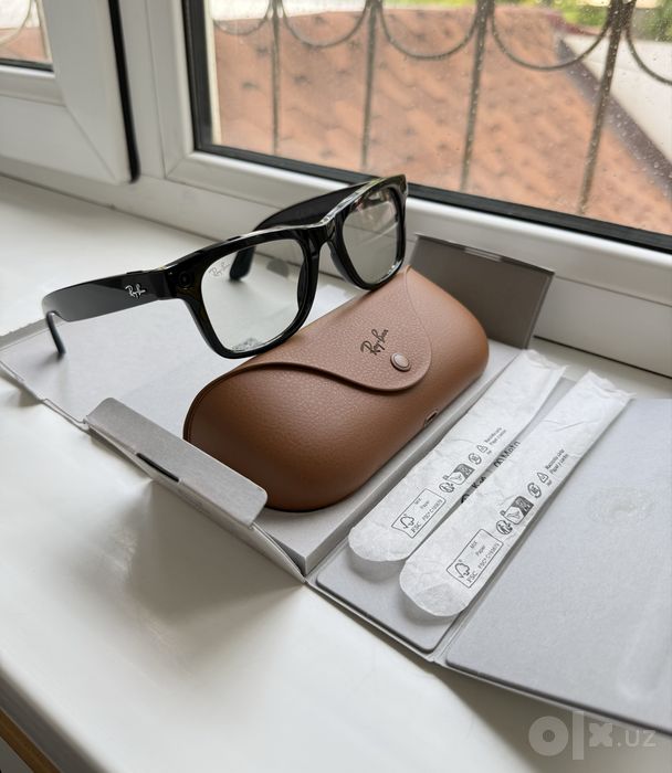 Ray Ban Meta 53 Shiny Black Gen2 (Хамелеон)