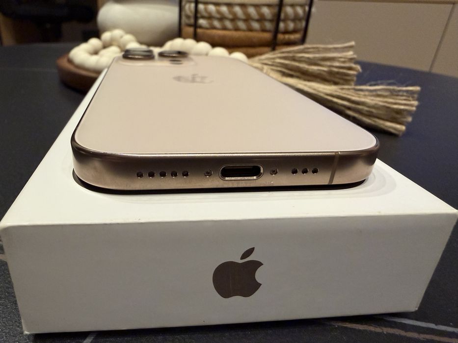 Iphone 16 Pro 128GB Desert Titanium Factura+Garantie Aprilie 2027