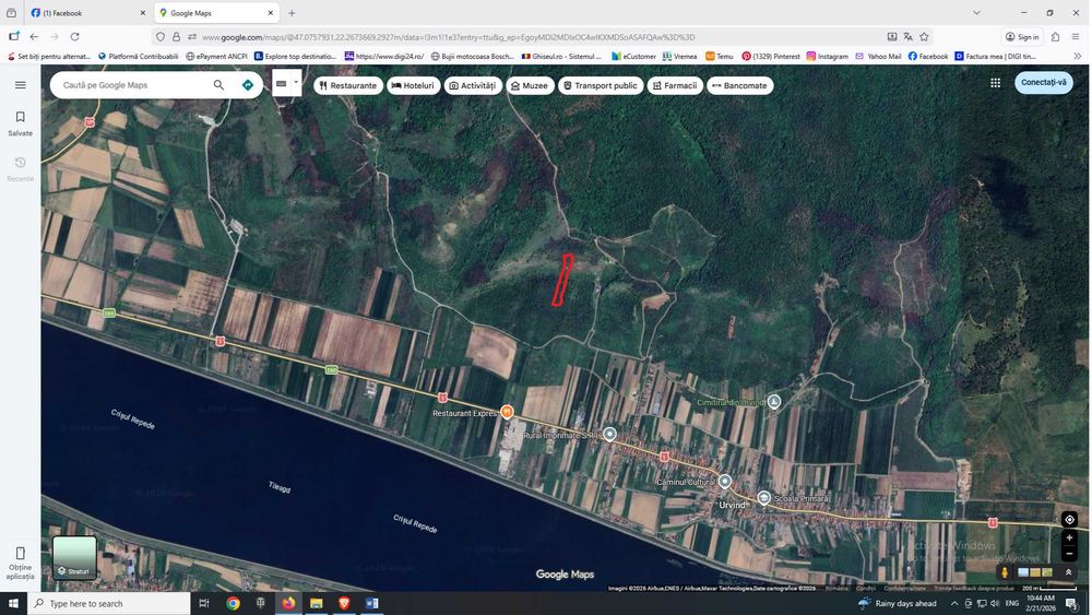 Vand teren 3299mp in Urvind