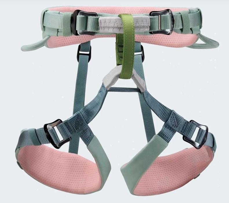 Ham escalada copii / juniori Petzl MACCHU Verde/Jad - nou cu factura