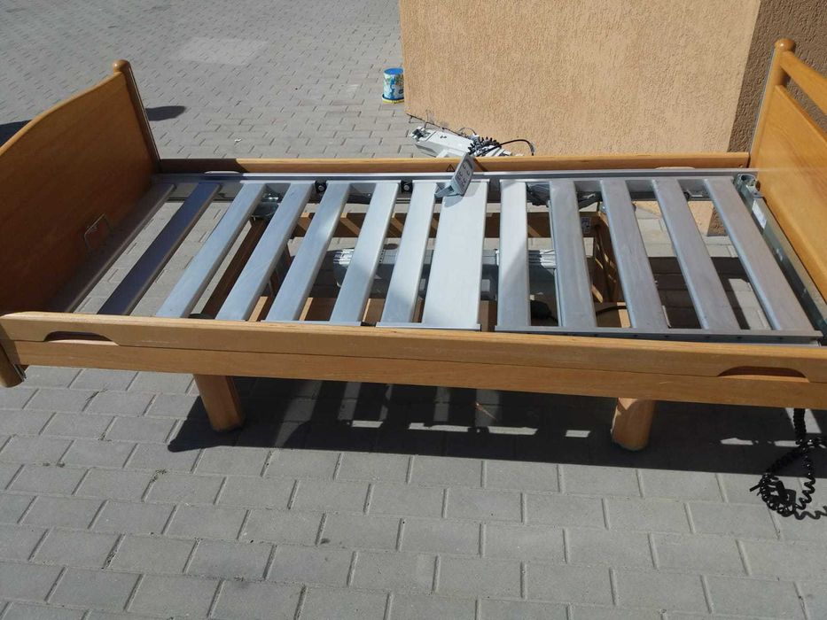 Pat electric pentru bolnavi, fara saltea antiescare