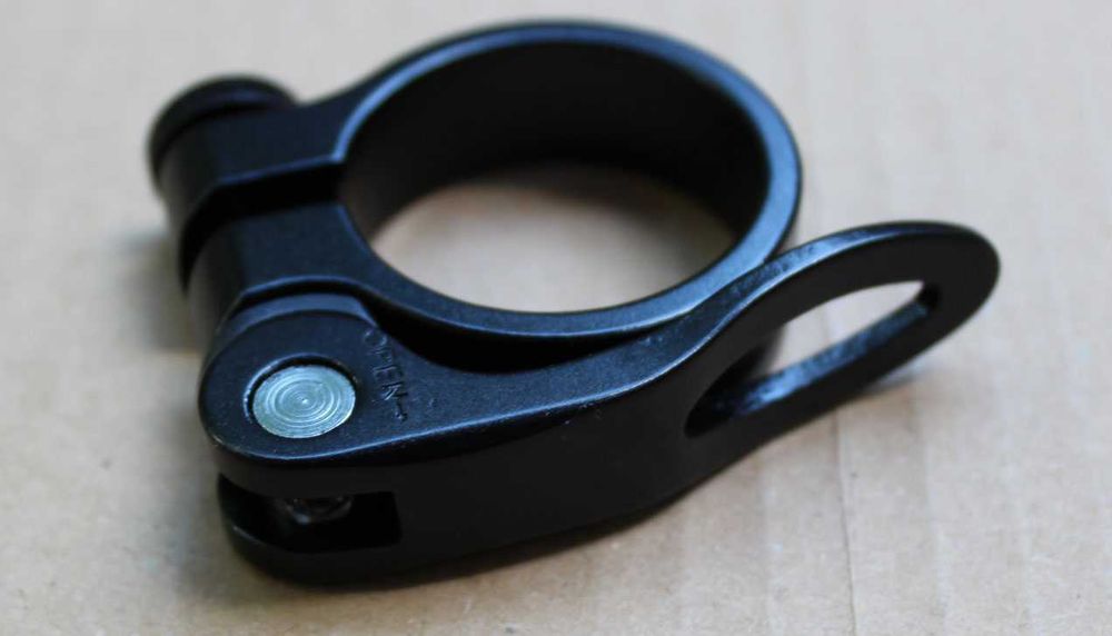 Colier aluminiu teava sa CNC 31.8mm si 34.9mm cu inchizator rapid