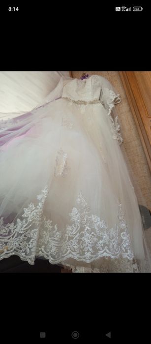 Rochie mireasa + voal mireasa