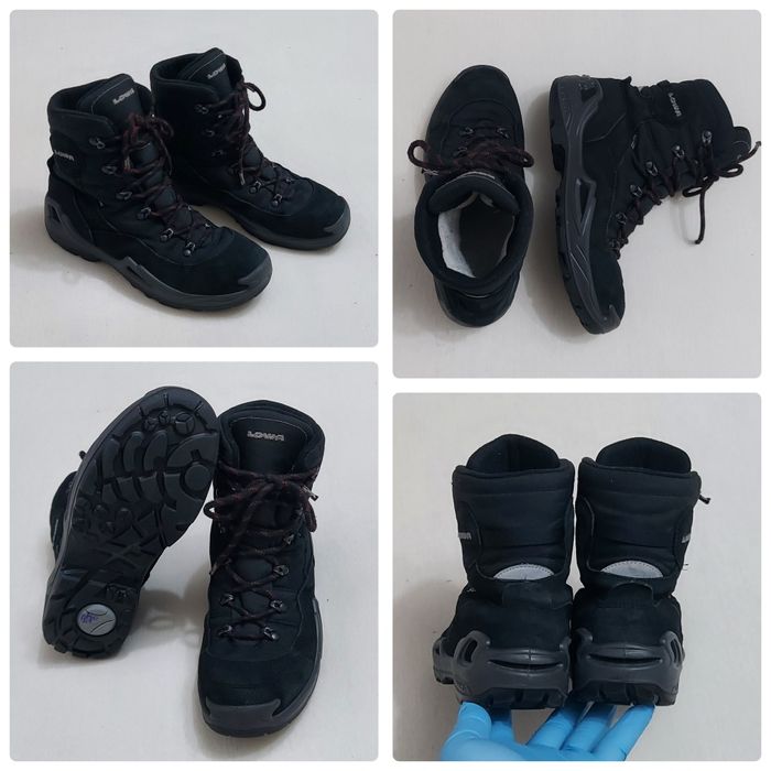 Ghete LOWA Rufus III GTX HI, încălțăminte Gore-Tex munte, unisex 38 EU