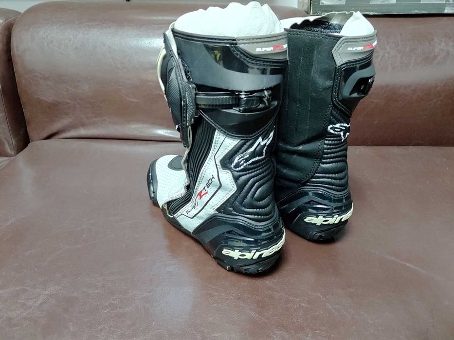 Мото ботуши Alpinestars Supertech R Perforated вентилирани номер 42