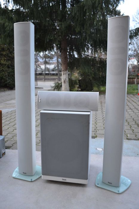 Subwoofer activ Teufel US 4110/6 SW White cu 6 Sat