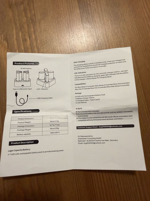 Set acumulatori Xbox