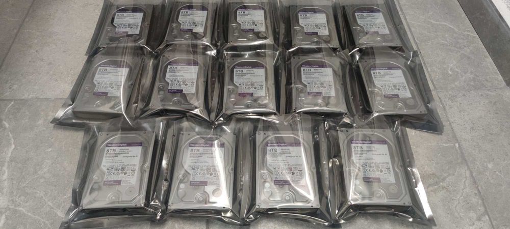 Promotie! HDD foarte fiabil WD Western Digital Purple 8 TB 256 MB buffer, pentru sistem de supraveghere surveillance DVR NVR