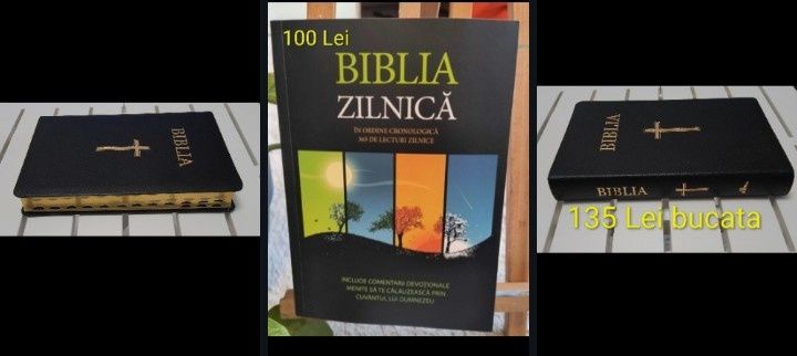 Vând biblii medii