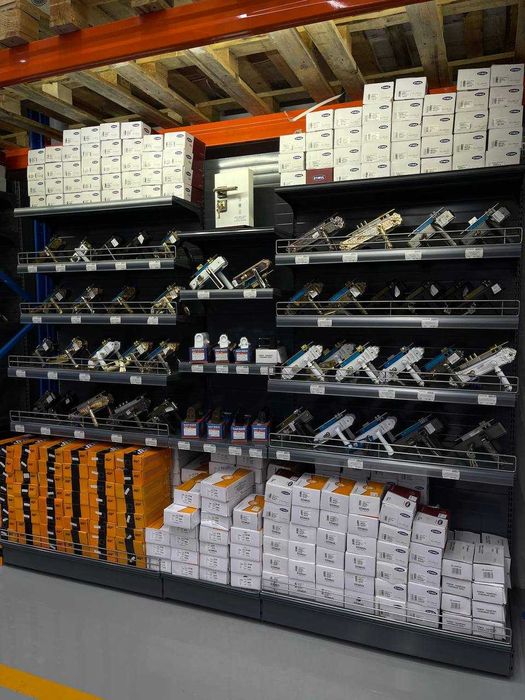 Савдо Стеллажлари Докон ва Хожалик моллари учун Етажерка Полкалар