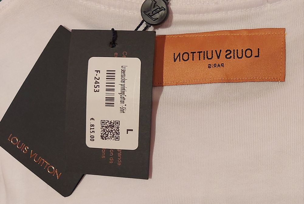 Tricou Louis Vuitton SeerSucker Japan T Shirt seria VCMM09 CA36929