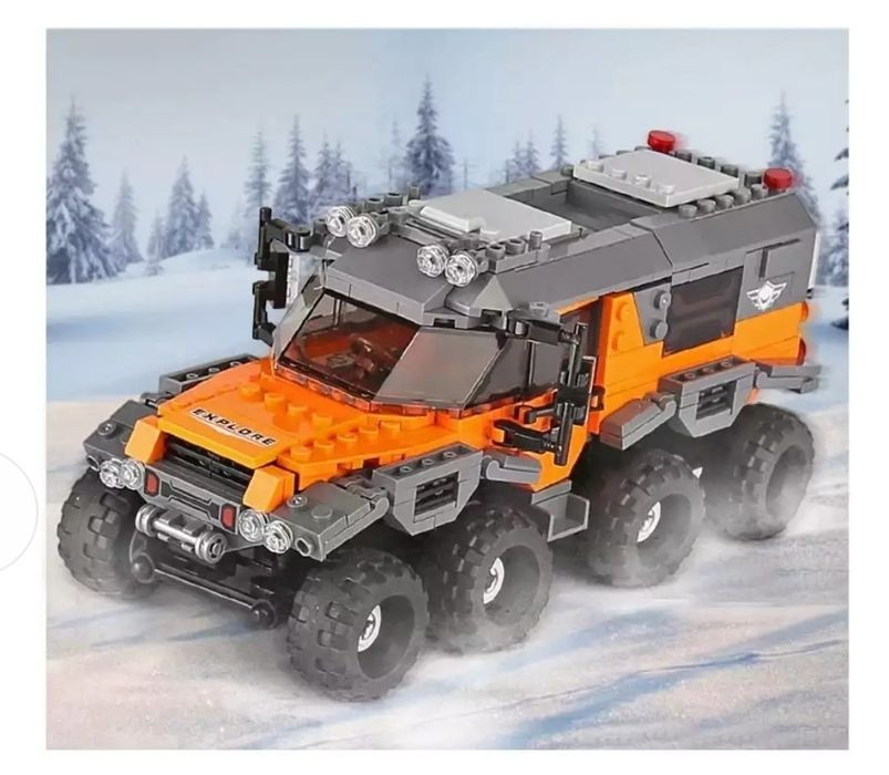 Конструктор XingBao джип , деталей 529 шт